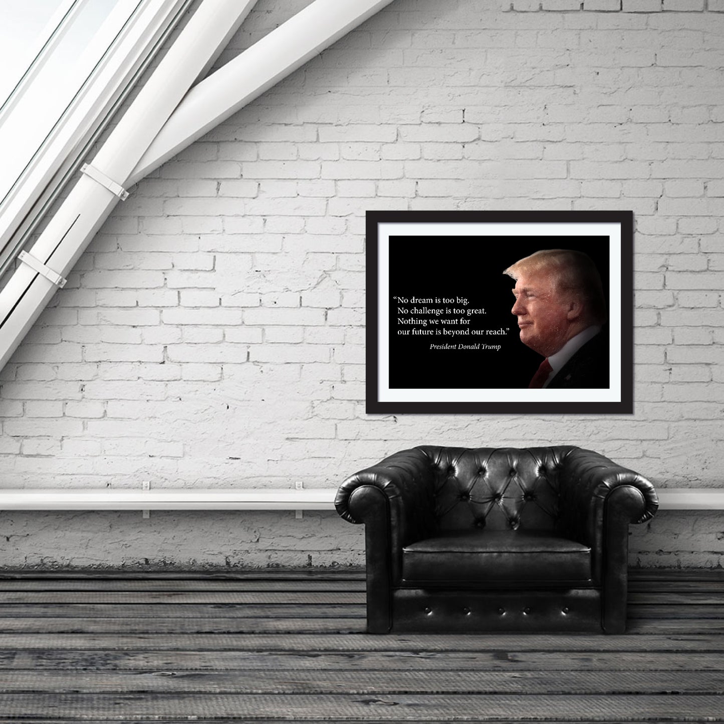 Donald Trump Poster Motivational Quote - Young N Refined